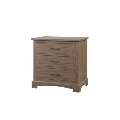 Yorkshire 3 Drawer Nightstand - Wide