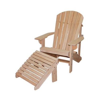 Adirondack Chair & Footrest