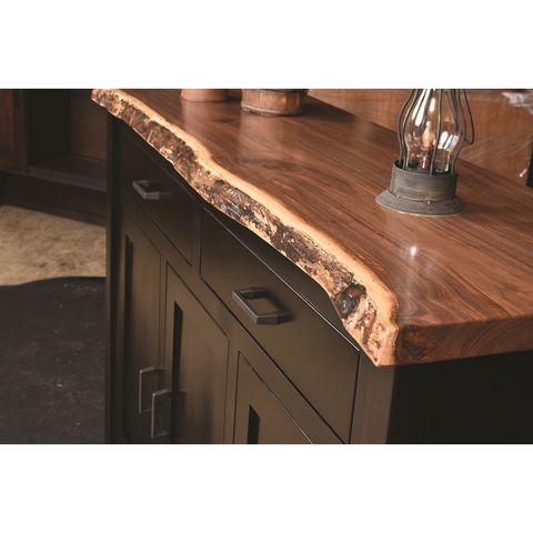 Adele Buffet w/Live Edge Top