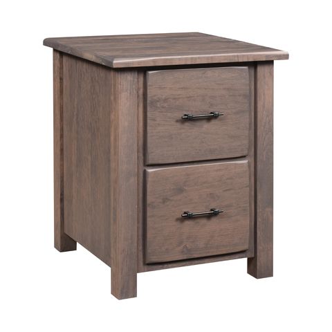 Barn Floor 2 Drawer File Cabinet