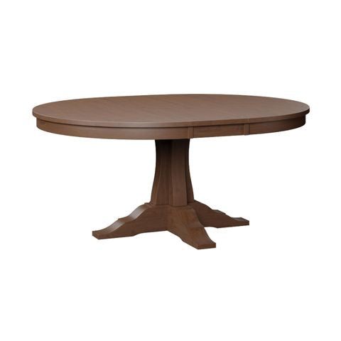 Keno Single Pedestal Table