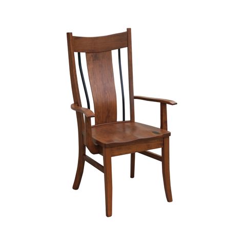 Eagle Bar Chair w/Wrought Iron