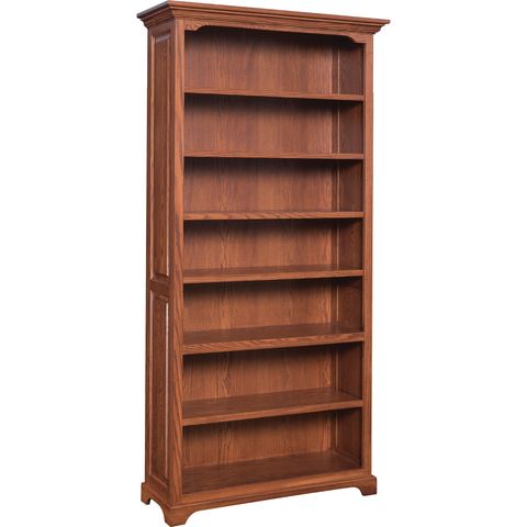 Kingston 84" Raised Panel Bookcase