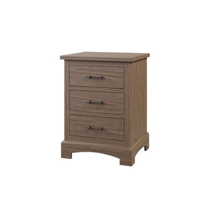 Yorkshire 3 Drawer Nightstand - Narrow