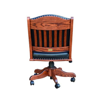 Side Desk Chair with Low Back