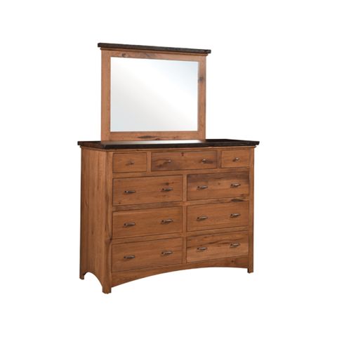 Lewiston Dresser & Square Mirror
