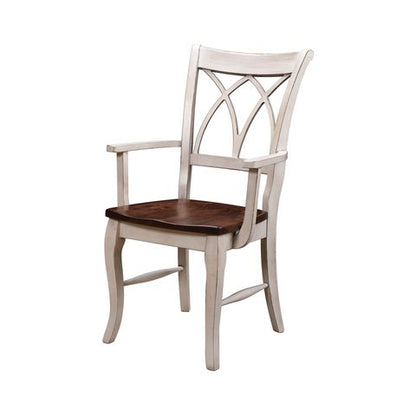 Double X Back Swivel Bar Chair