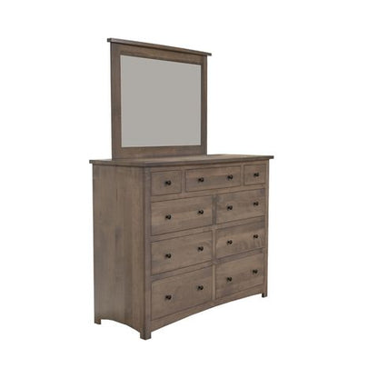 Elite Dresser w/Square Mirror
