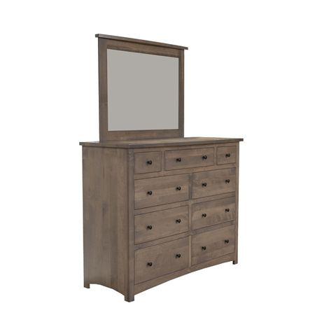 Elite Dresser w/Square Mirror