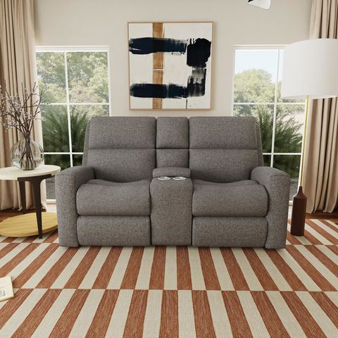 Score Reclining Loveseat with Console