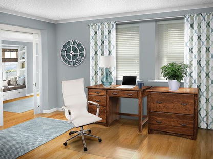 Shaker Double Pedestal Desk