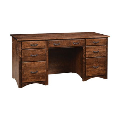 Shaker Double Pedestal Desk