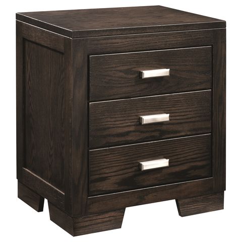 London 3 Drawer Nightstand