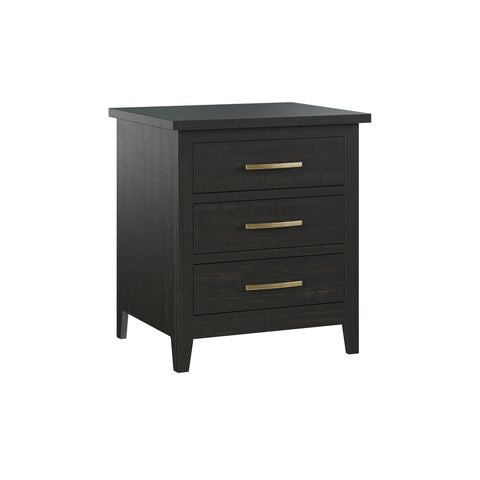 Lakeside 3 Drawer Nightstand