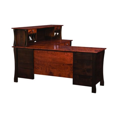 Kapernaum Corner Desk & Hutch