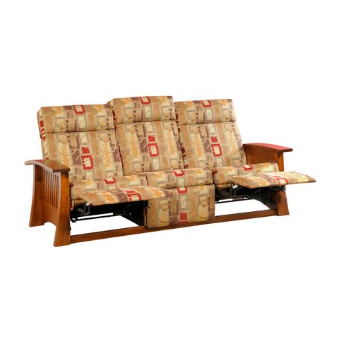 Craftsman Mission Wallhugger Sofa Recliner