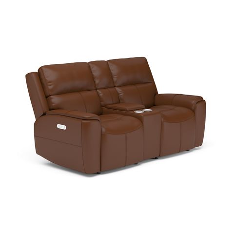 Ellis Reclining Loveseat w/Console