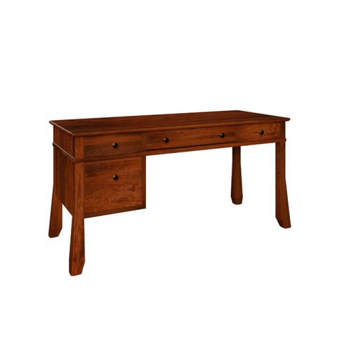 Craftsman Computer Desk w/Left File Drawer