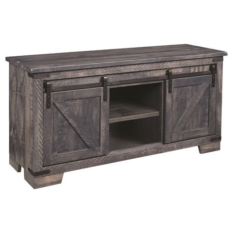 Old Tymes 60" TV Stand w/Barn Doors