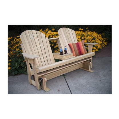 5' Double Adirondack Glider