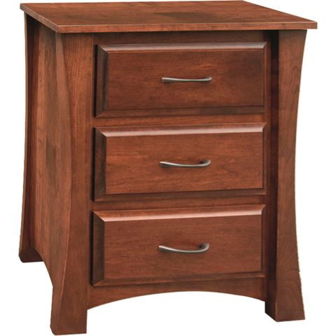 Cove 3 Drawer Nightstand