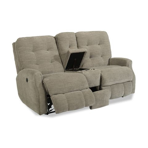 Devon Reclining Loveseat with Console