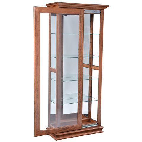 Sliding Door Picture Frame Curio