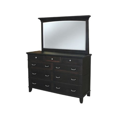 Plymouth Splayed Dresser & Mirror