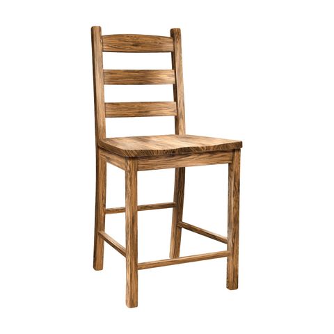 Mission Ladderback Bar Chair