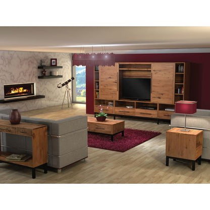 Cooper TV Stand w/Fireplace