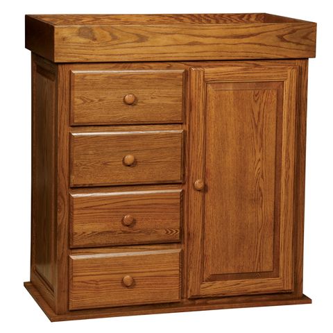 Mission Wardrobe 4 Drawer Dresser