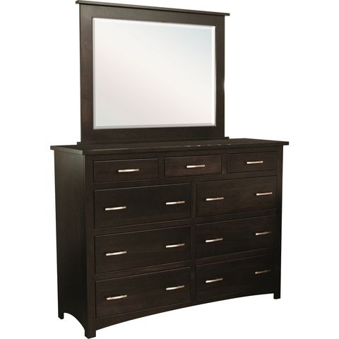 Tersigne Mission High Dresser &amp; Mirror