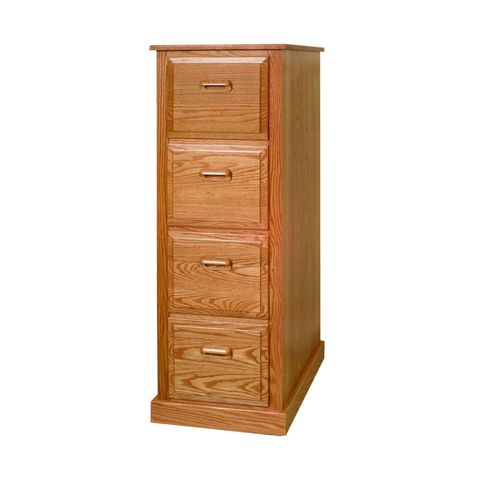 Traditional 4 Drawer File Cabinet