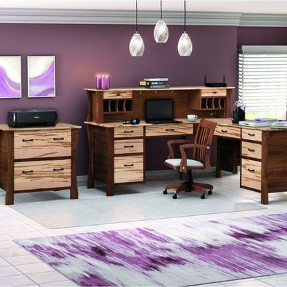 Kapernaum Corner Desk & Hutch