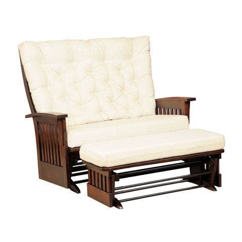 Deluxe Glider Loveseat & Deluxe Loveseat Glider Ottoman