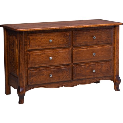 French Country 6 Drawer Dresser