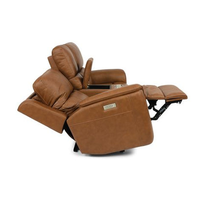 Henry Reclining Loveseat w/Console