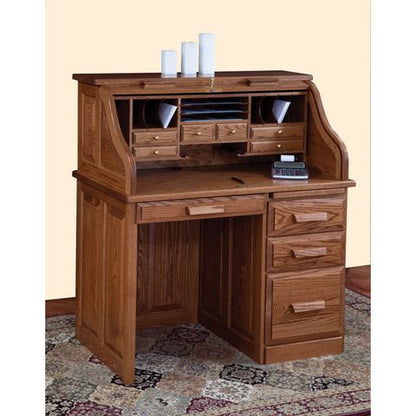 42" Traditional Roll Top Desk