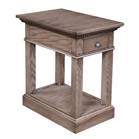 Grand Manor Chair Side End Table