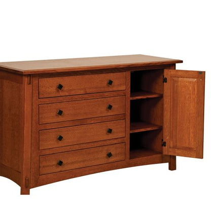 McCoy 4 Drawer Dresser w/Door