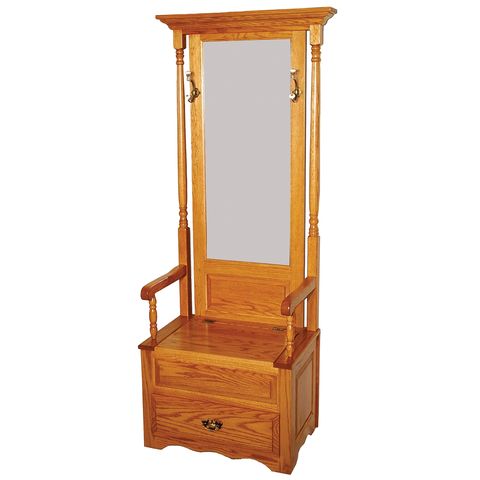 Deluxe Hall Seat w/Drawer