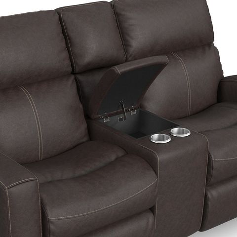 Score Reclining Loveseat with Console