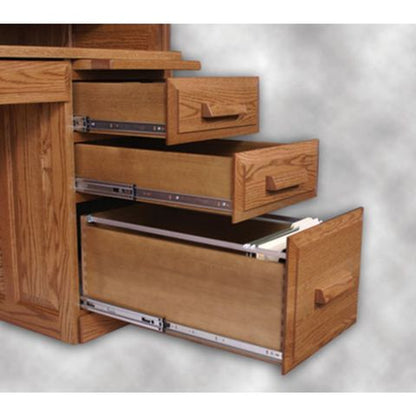 42" Traditional Roll Top Desk