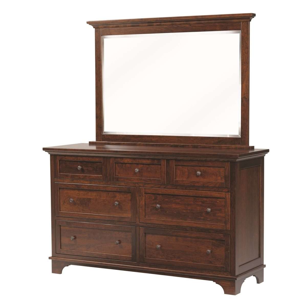 Arlington 7 Drawer Dresser &amp; Mirror