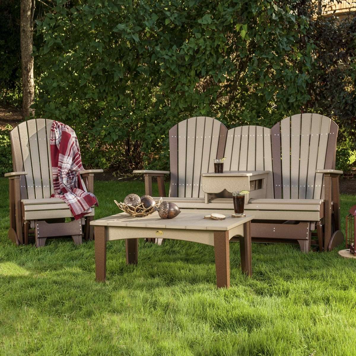 2′ Adirondack Glider Chair