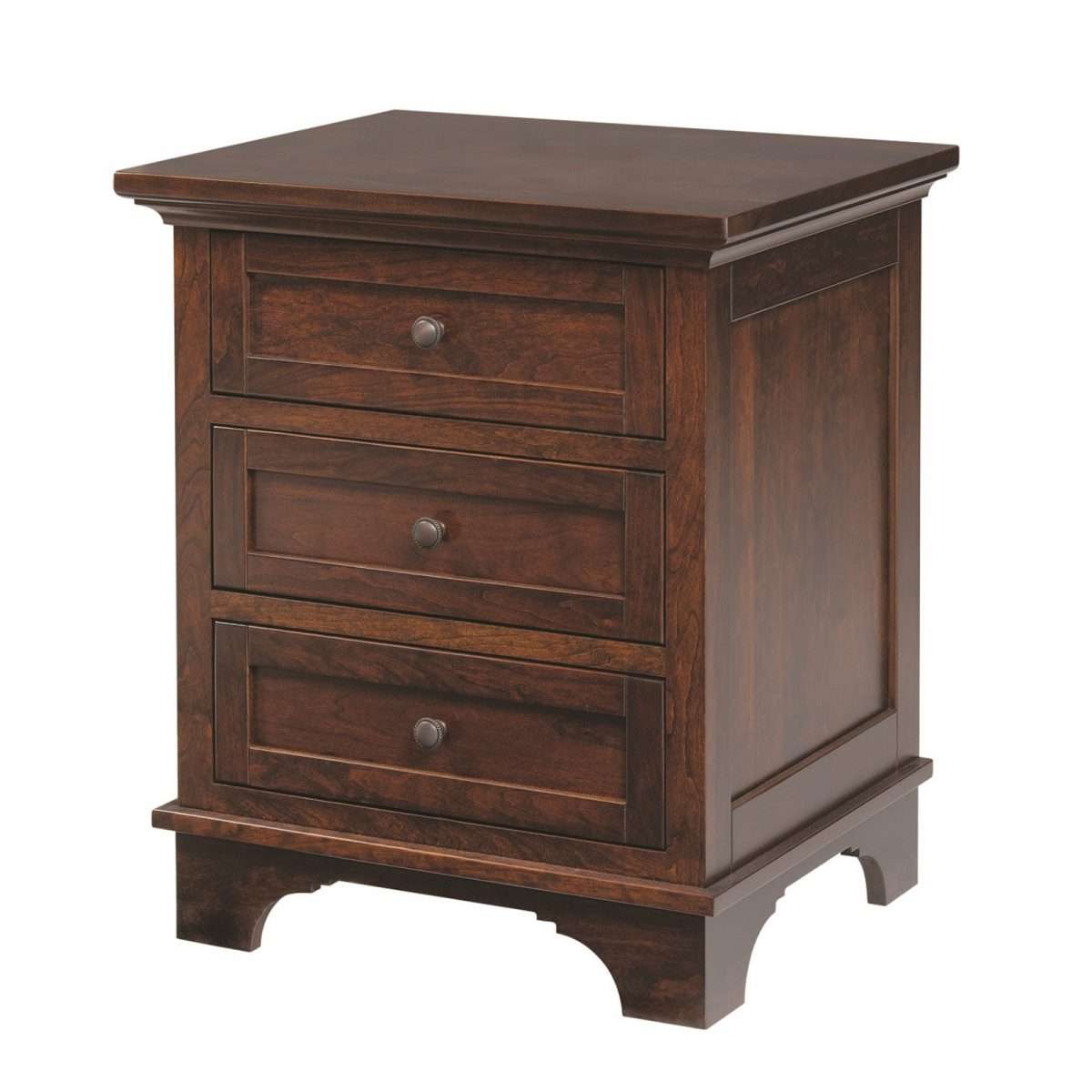 Arlington 3 Drawer Nightstand